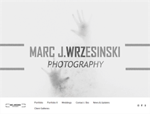 Tablet Screenshot of marcjwrzphoto.com